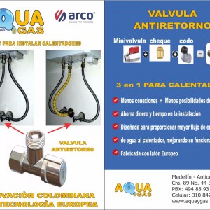 KIT PARA INTSTALACION  DE CALENTADORES DE GAS