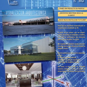 Visualización Arquitectónica 3D Render 