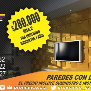 REVESTIMIENTOS EN PANELS 3D