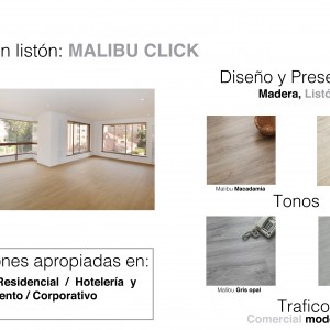 PISO MALIBU CLICK