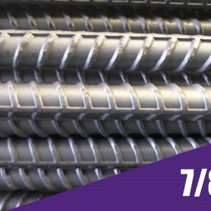 Venta de varilla de acero corrugado de 7/8"