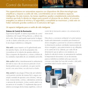 Automatización Viviendas y Oficinas