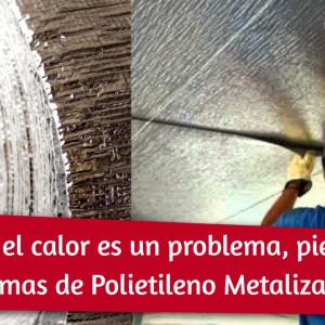 ESPUMAS DE POLIETILENO METALIZADAS