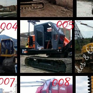 Alquiler de pala grúas y retro excavadoras 