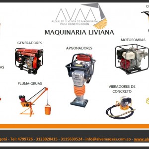 Alquiler - Venta Maquinaria Liviana