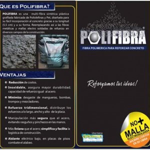 fibra que reemplazará  la malla  electrosolda