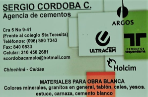 Agencia de Cementos - Comercializadora Valentina
