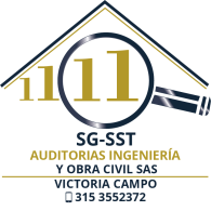 ***** SG-SST AUDITORÍAS, INGENIERÍA Y OBRA CIVIL SAS
