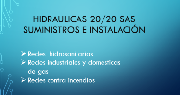 Hidráulicas20/20 s.a.s