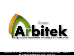 GRUPO ARBITEK S.A.S