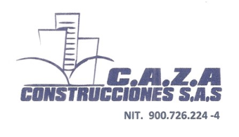 C.A.Z.A CONSTRUCCIONES SAS
