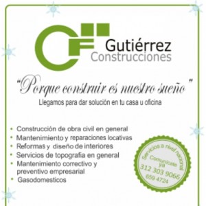 CF GUTIERREZ CONSTRUCCIONES SAS
