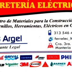 FERRETERIA ELECTRICA/BORYS  ARGEL