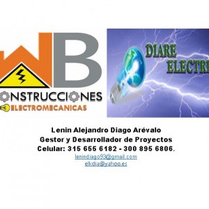WB CONSTRUCCIONES  ELECTROMECÁNICAS S.A.S- Asociación  Comercial DIARE ELECTRIC