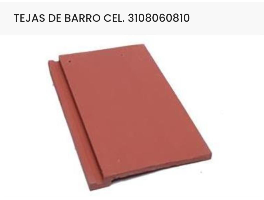 TEJAS DE BARRO - 3108060810