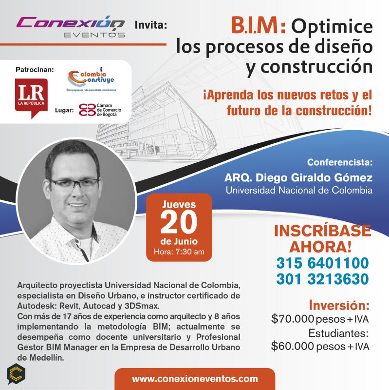 Conferencia BIM: Optimice los procesos de diseño y construcción
