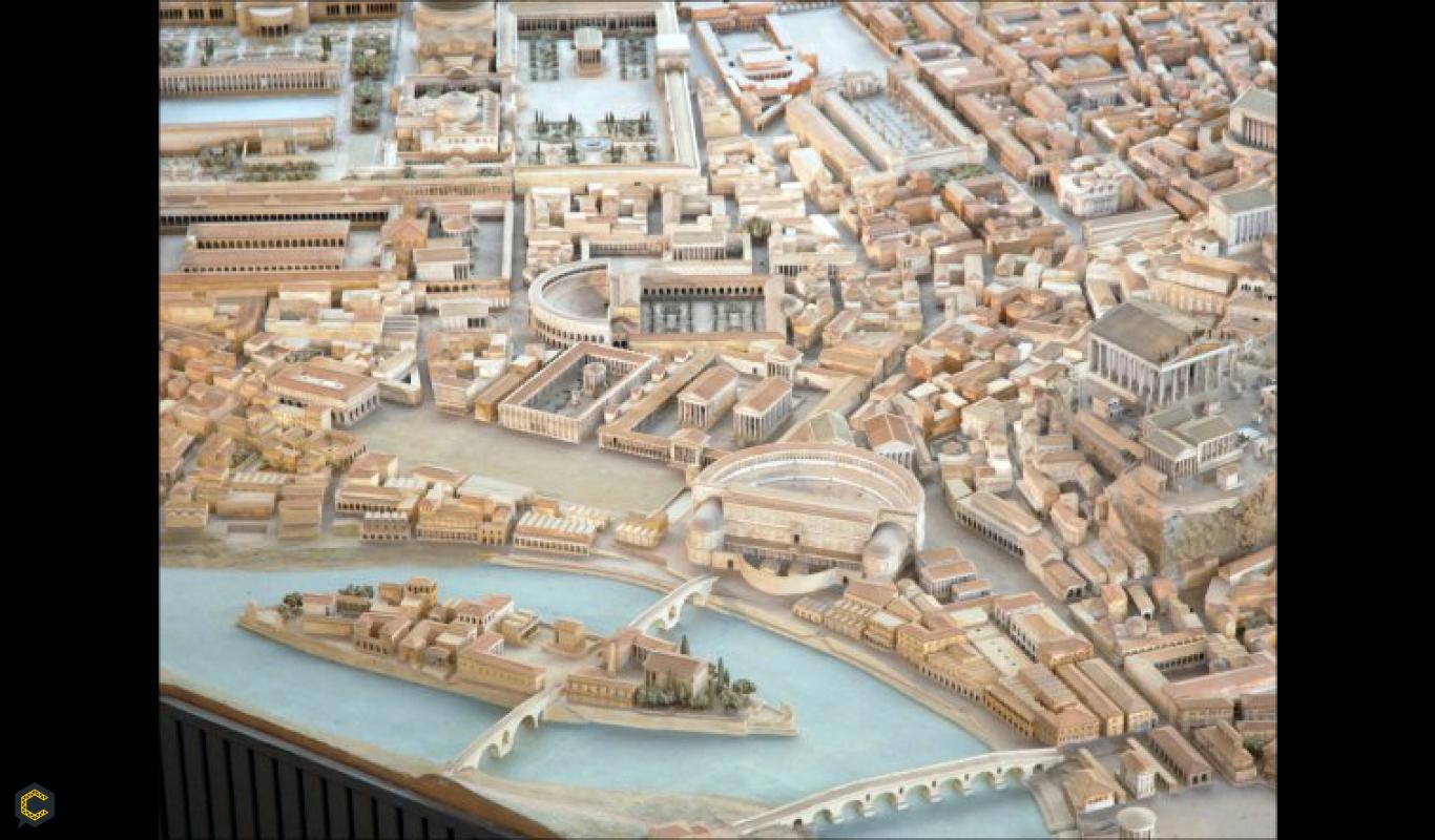 La fantástica maqueta de Roma que tardó 38 años en terminarse