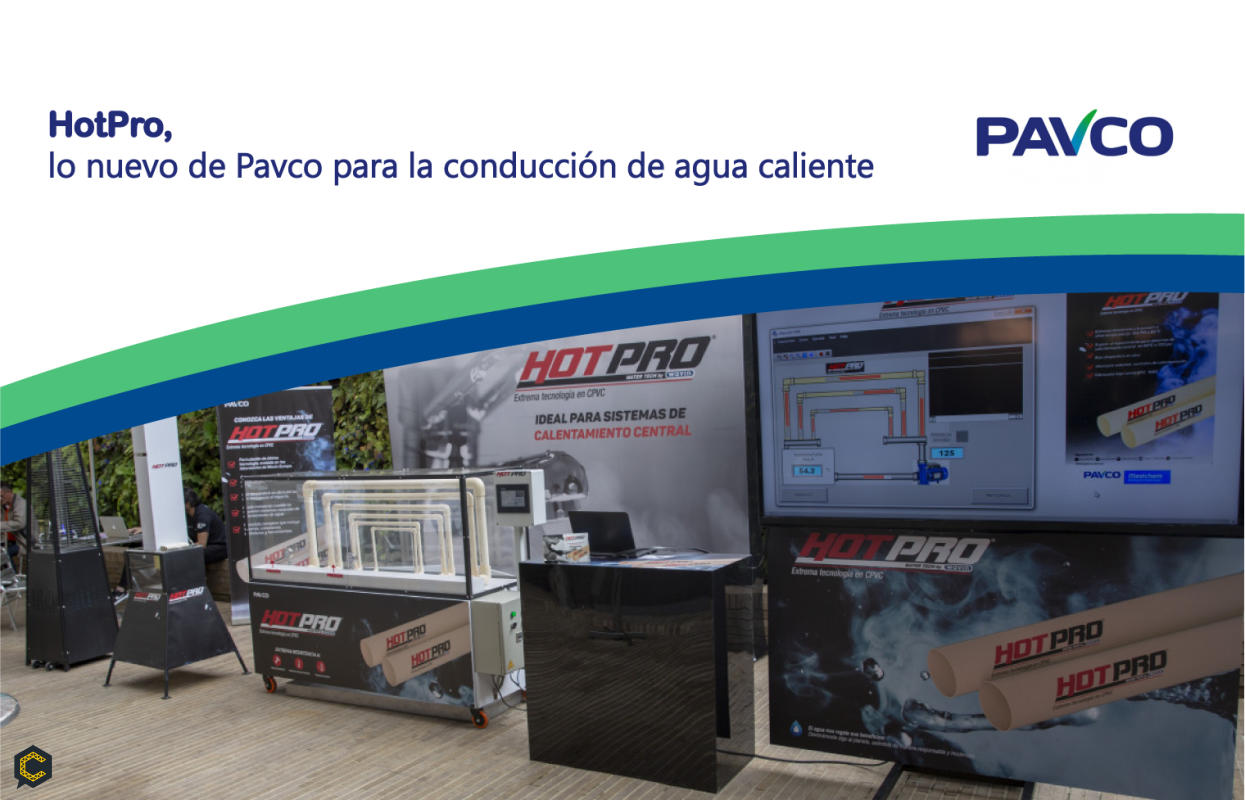 HotPro, lo nuevo de Pavco para la conducción de agua caliente