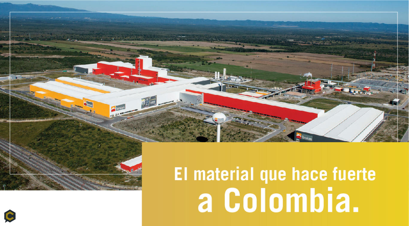 El material que hace fuerte a Colombia.