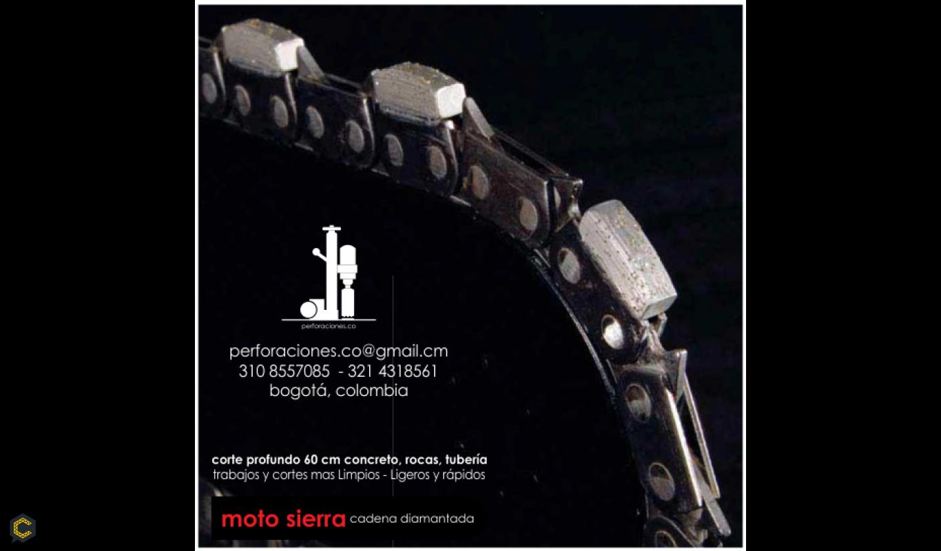 Moto Sierra - corte profundo hasta 60cm