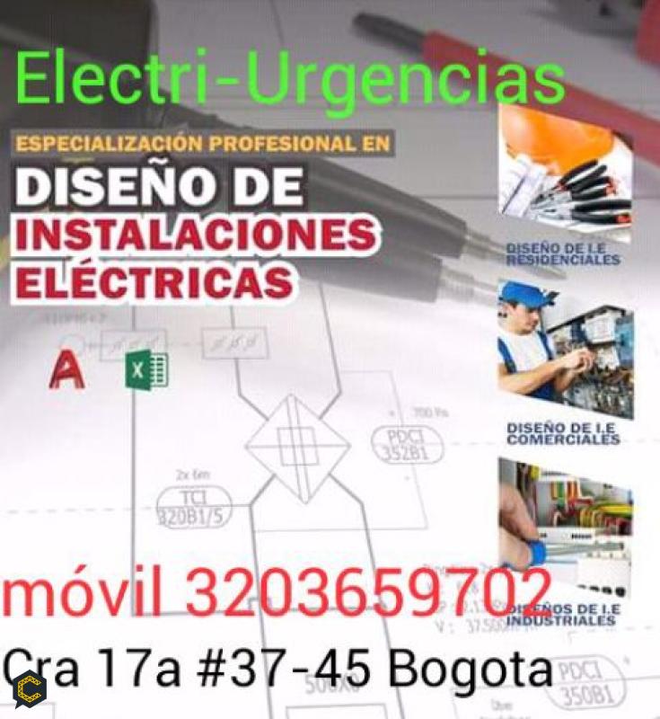 Electricista,La carolina, Santa barbara,La calleja, cedritos, centro,parkway.