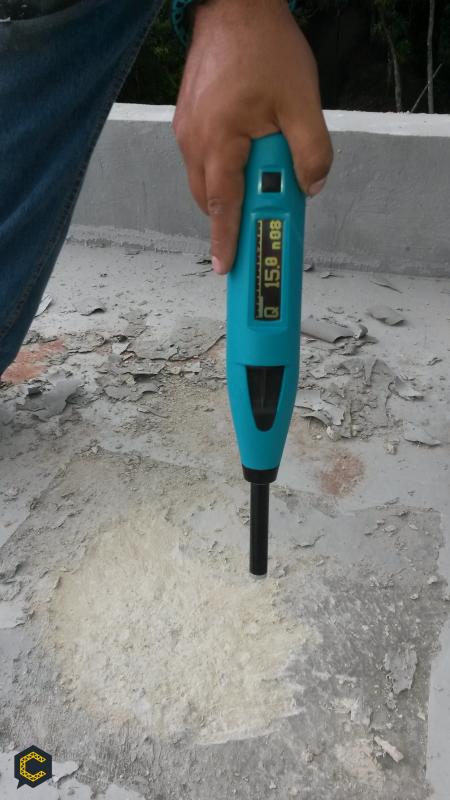 Método de ensayo para medir el número de rebote del concreto endurecido