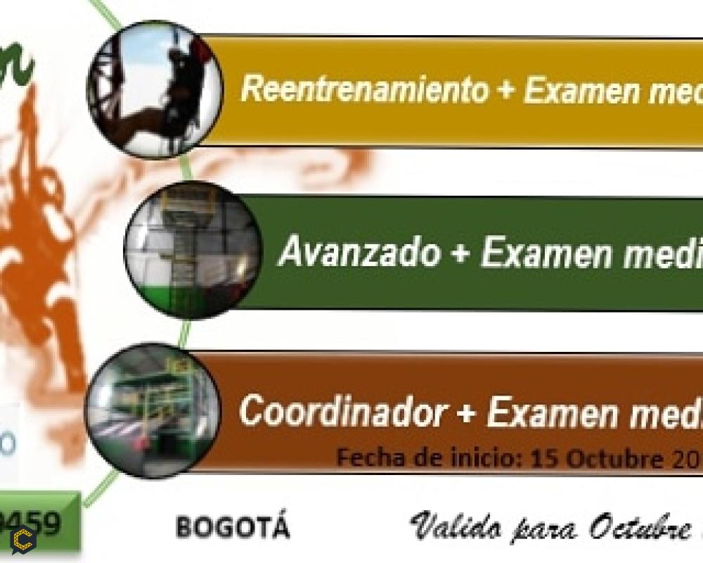 Aprevecha la SUPER PROMO en los cursos de trabajo seguro en ALTURAS.  ?*****  Bogotá
