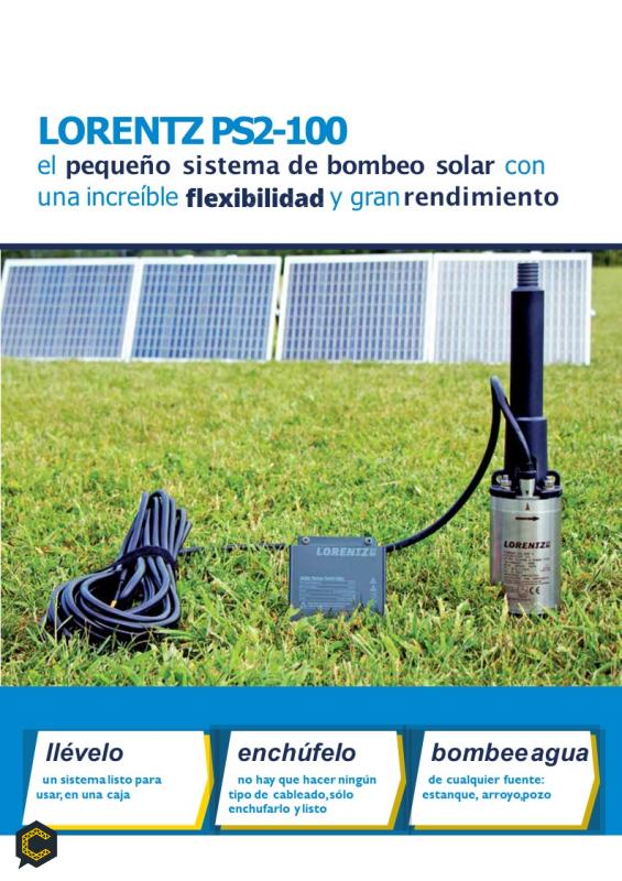Bombeo de Agua con Energía Solar
