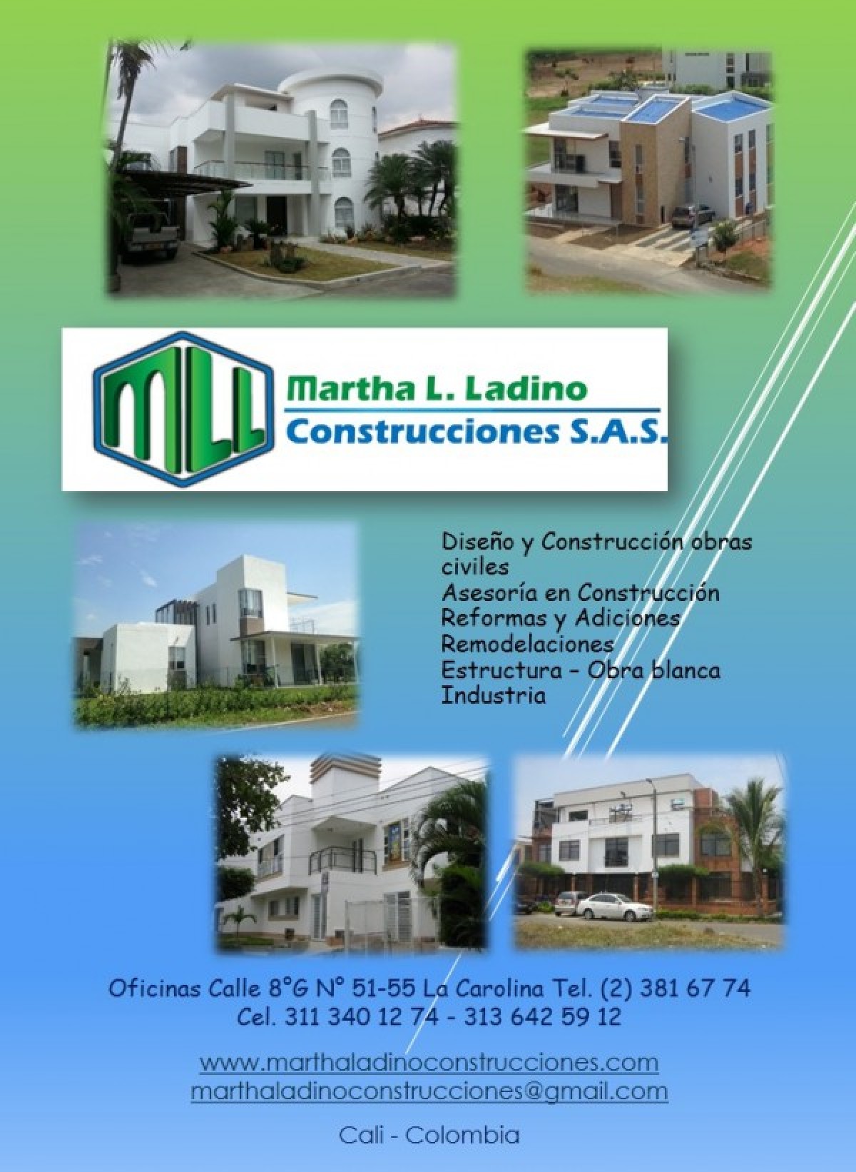 MARTHA L. LADINO CONSTRUCCIONES SAS