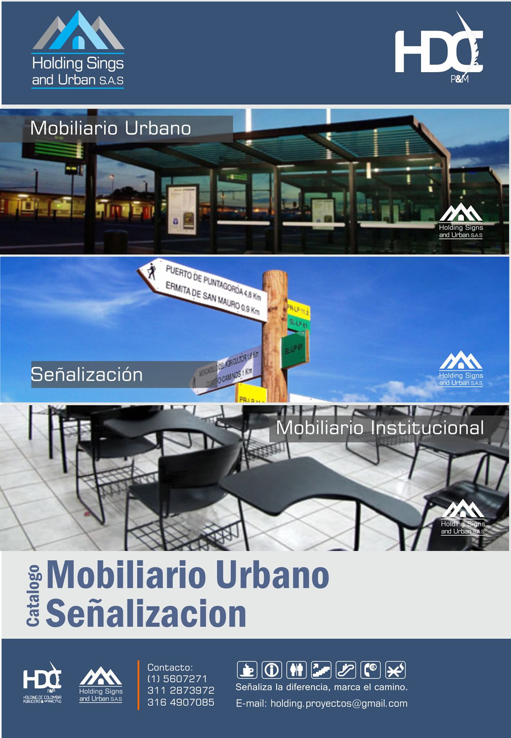 Mobiliario urbano & Señalizacion 